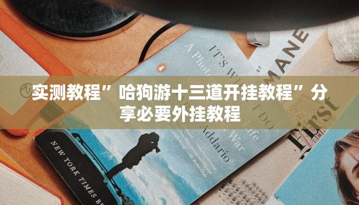 实测教程”哈狗游十三道开挂教程”分享必要外挂教程