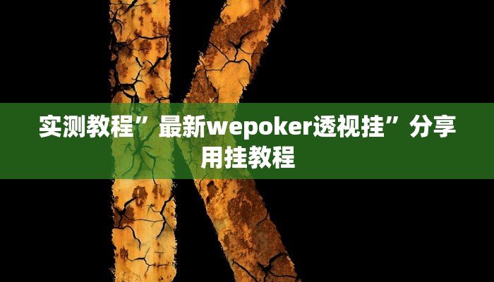 教程开挂辅助“微乐河南麻将开挂神器”(透视)其实确实有挂