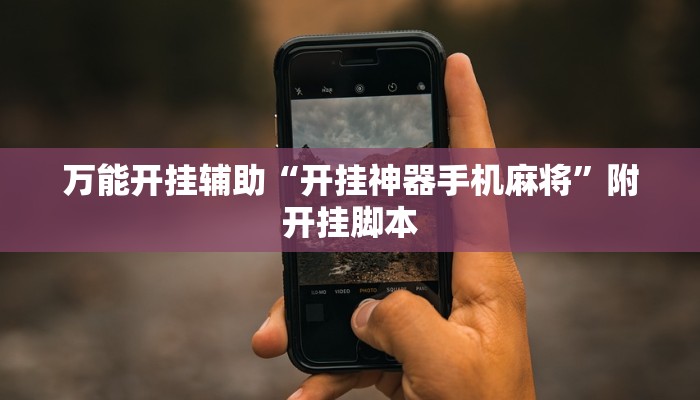 万能开挂辅助“开挂神器手机麻将”附开挂脚本 万能开挂辅助“开挂神器手机麻将”附开挂脚本